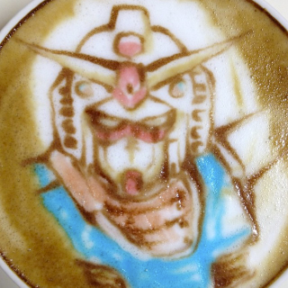 Illustration for article titled Nerdy Cafe Latte Art Is More Amazing in Color